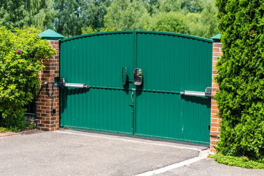Automatic gate installed at a Sutherland Shire property