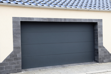 Sectional panel lift garage door installed on a Sutherland Shire home