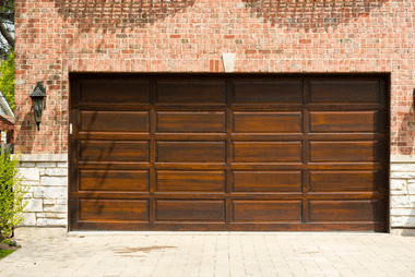 Sectional garage door available in a range of colours and styles