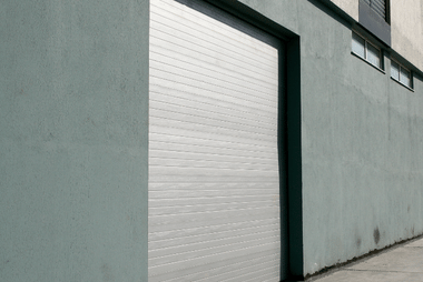 Roller garage door available in a range of colours and finishes